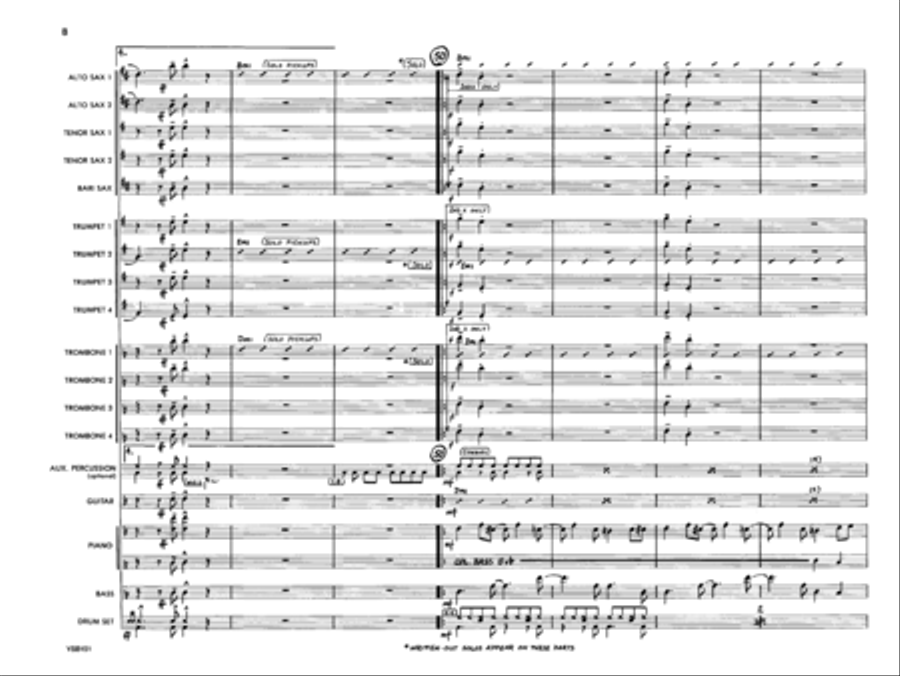 Gringo Jazz Ensemble scores gallery preview page 8
