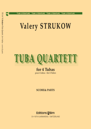 Book cover for Tuba Quartett