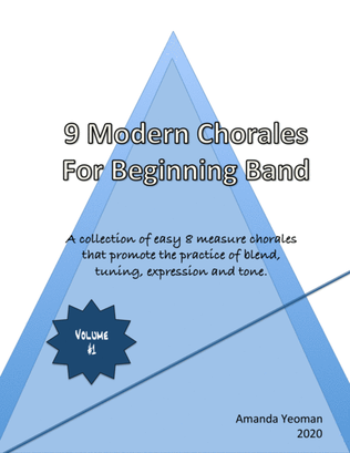 9 Modern Chorales for Beginning Band