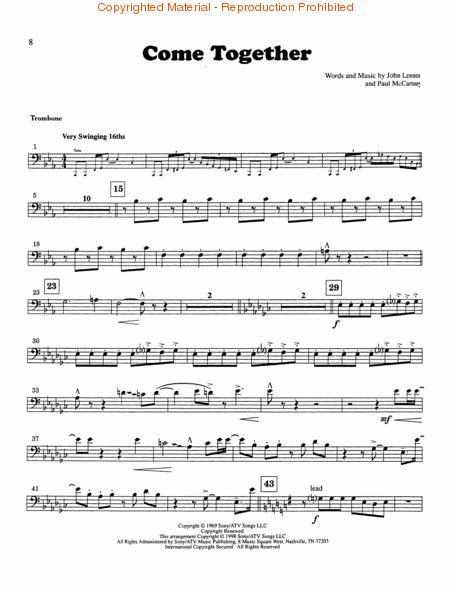All You Need Is Love by The Canadian Brass Brass Quintet - Sheet Music