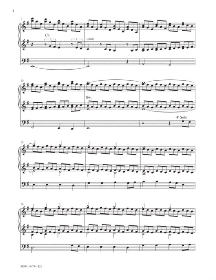 Kingsfold Kingsfold Organ scores gallery preview page 2
