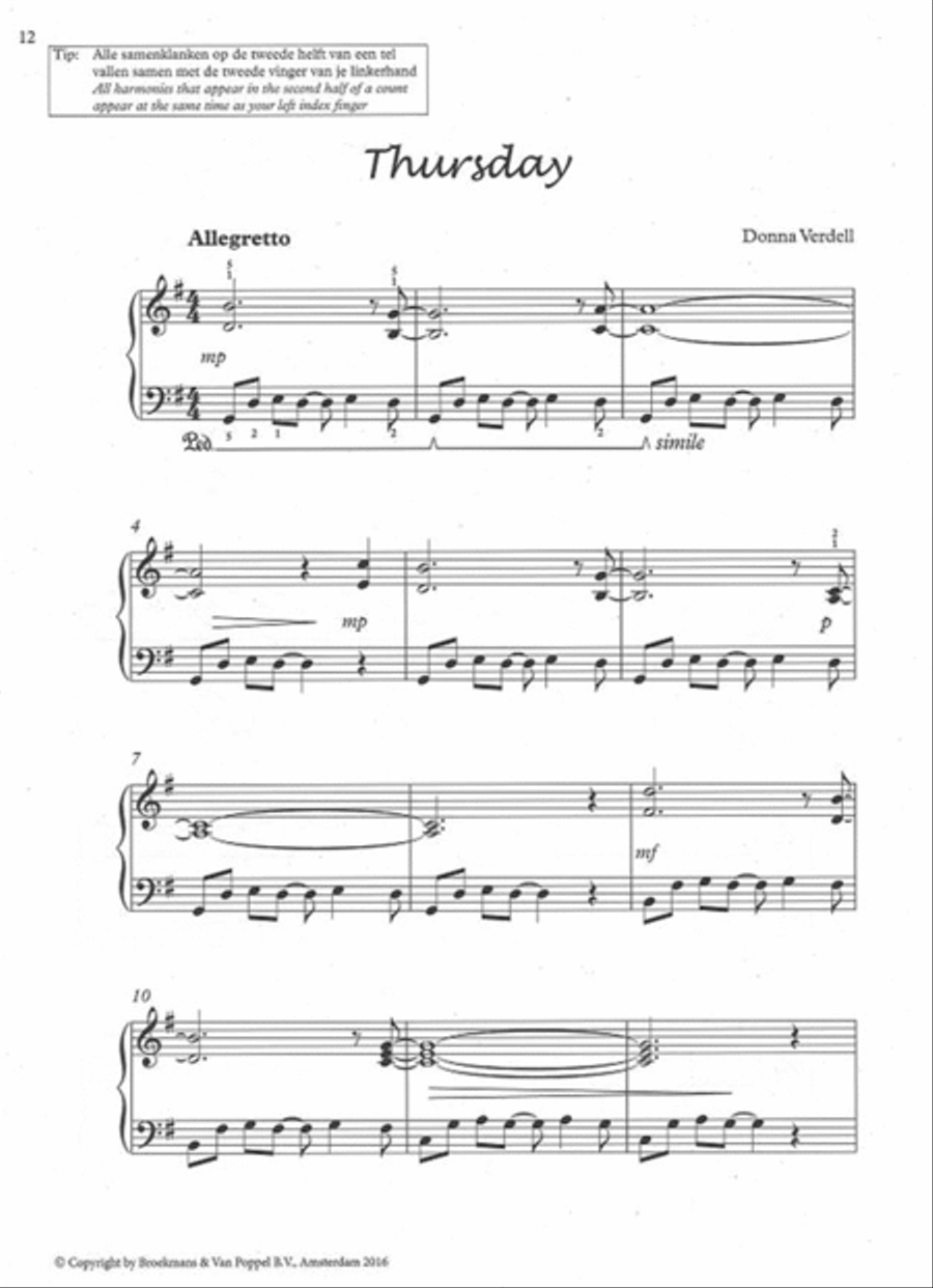 Lyric Songs for Every Day Piano Solo scores gallery preview page 2