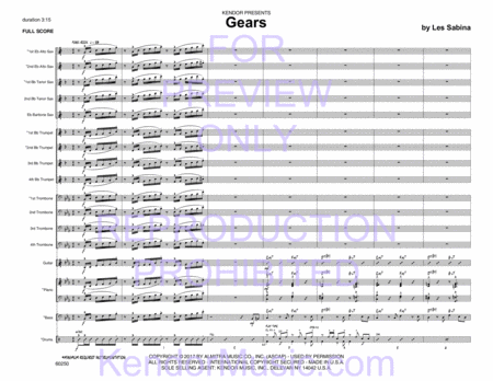 Gears (Full Score)