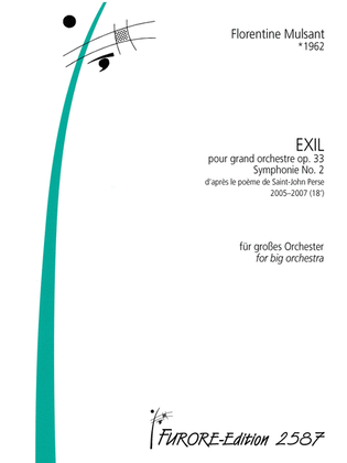 Exil pour grand orchestre op. 33