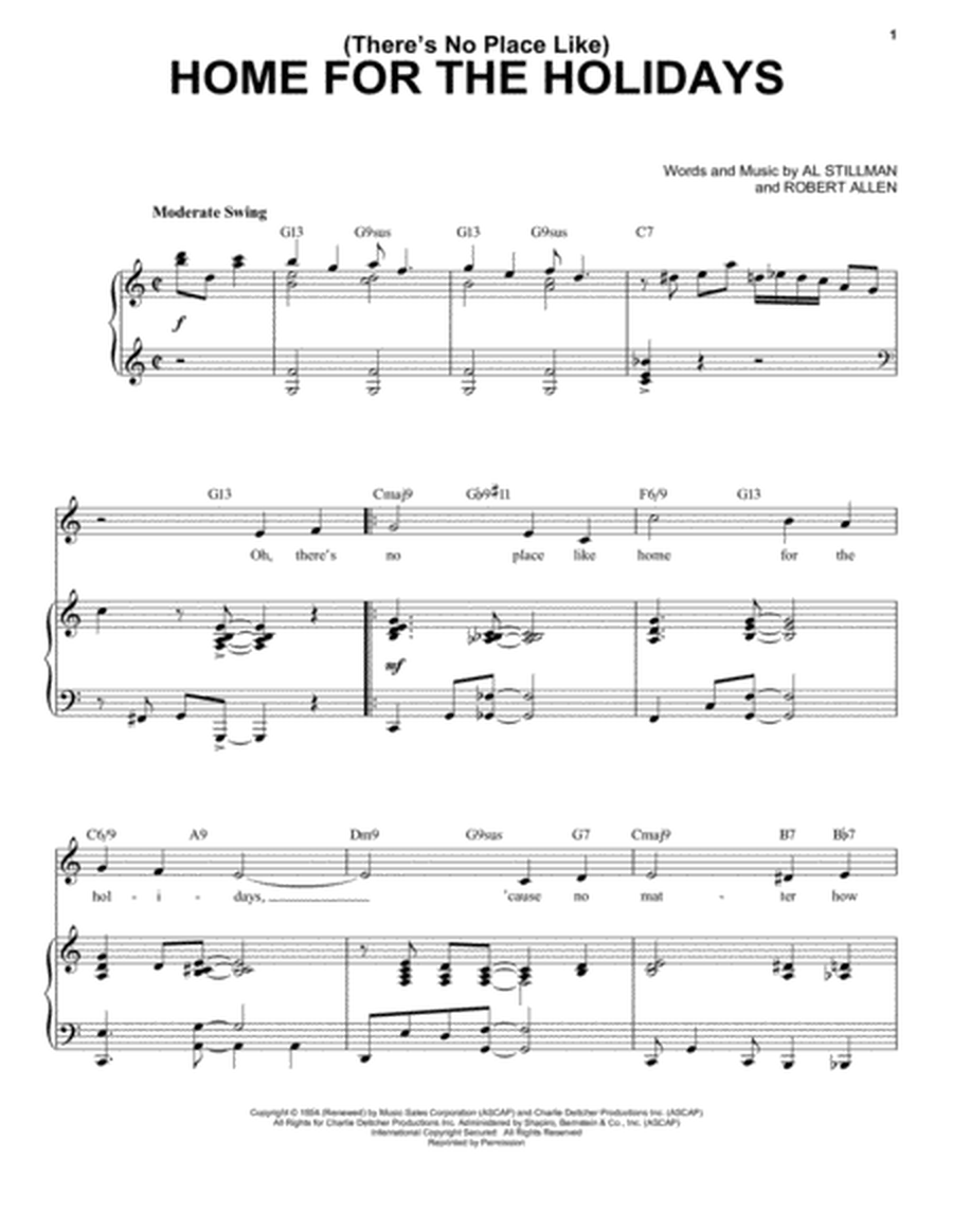 (There's No Place Like) Home For The Holidays [Jazz Version] (arr. Brent Edstrom)