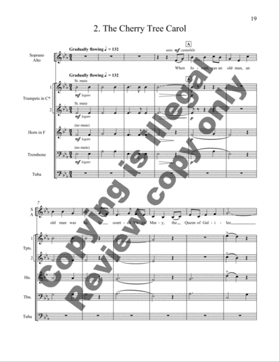Appalachian Carols (SSAA Full Score) SSAA scores gallery preview page 15
