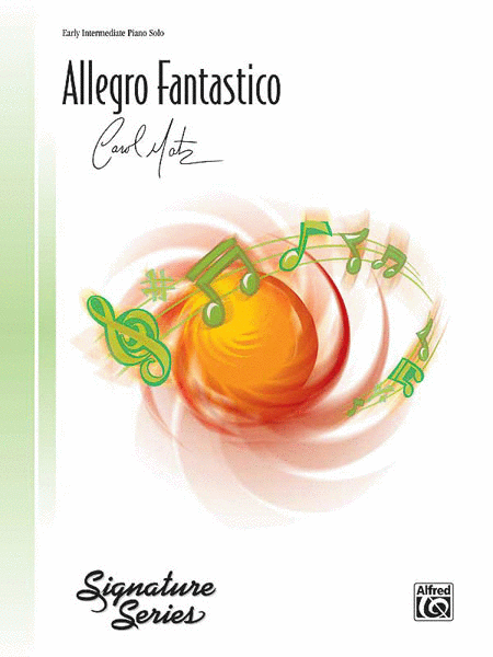 Allegro Fantastico by Carol Matz Piano Solo - Sheet Music