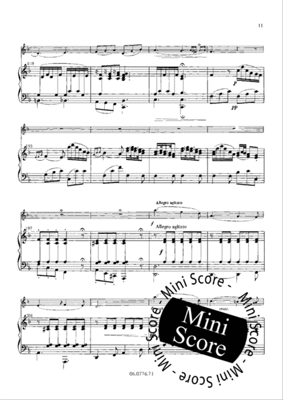 Fantaisie Sur Une Melodie Piano Accompaniment scores gallery preview page 13