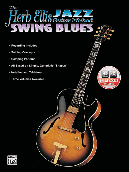 Herb Ellis Jazz Guitar Method Swing Blues Book/CD