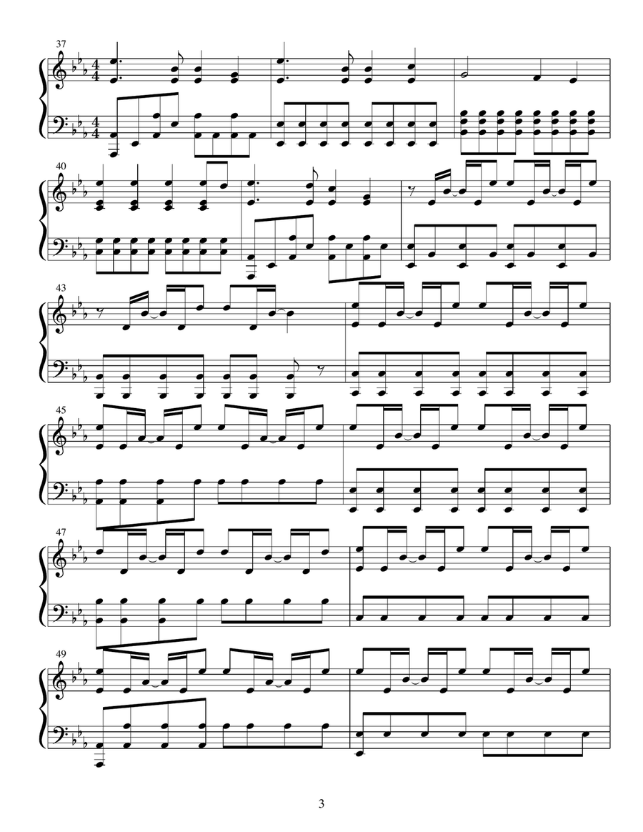 Take Yours Piano Solo scores gallery preview page 3