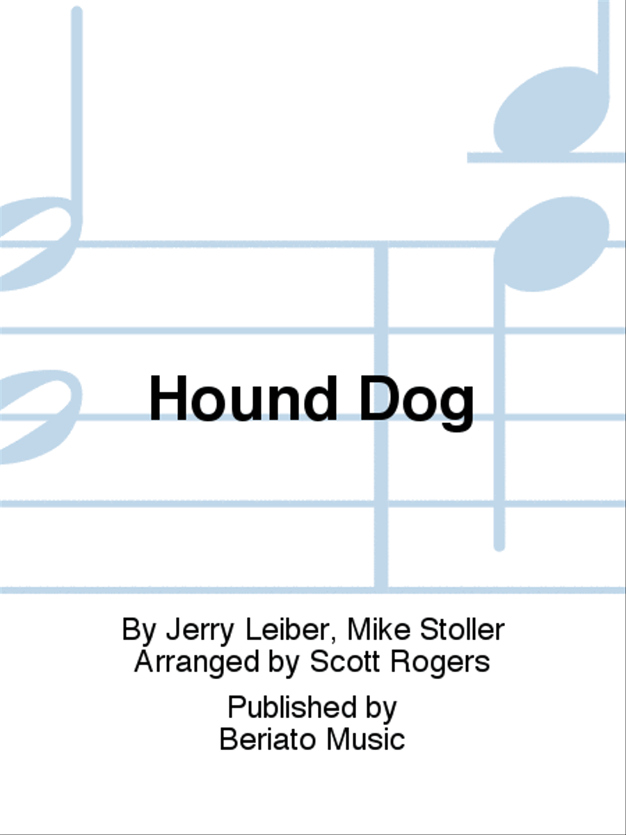 Hound Dog Concert Band scores gallery preview page 1