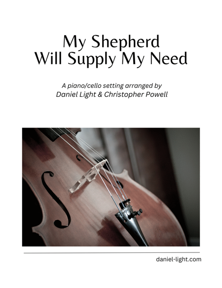 My Shepherd Will Supply My Need image number null