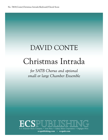 Christmas Intrada - kbd/choral score