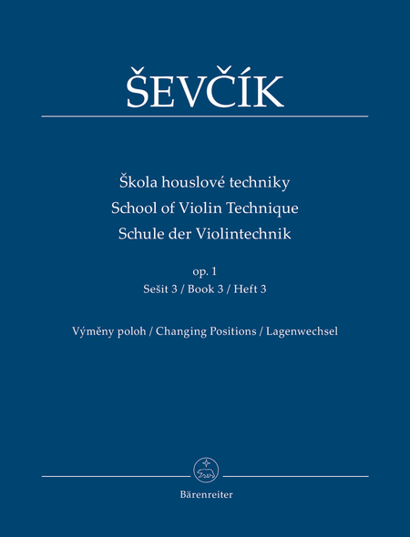 School of Violin Technique op. 1