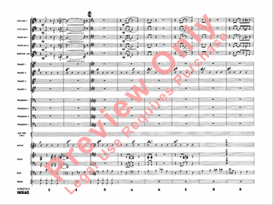 Mack the Knife (from The Threepenny Opera) Jazz Ensemble scores gallery preview page 11