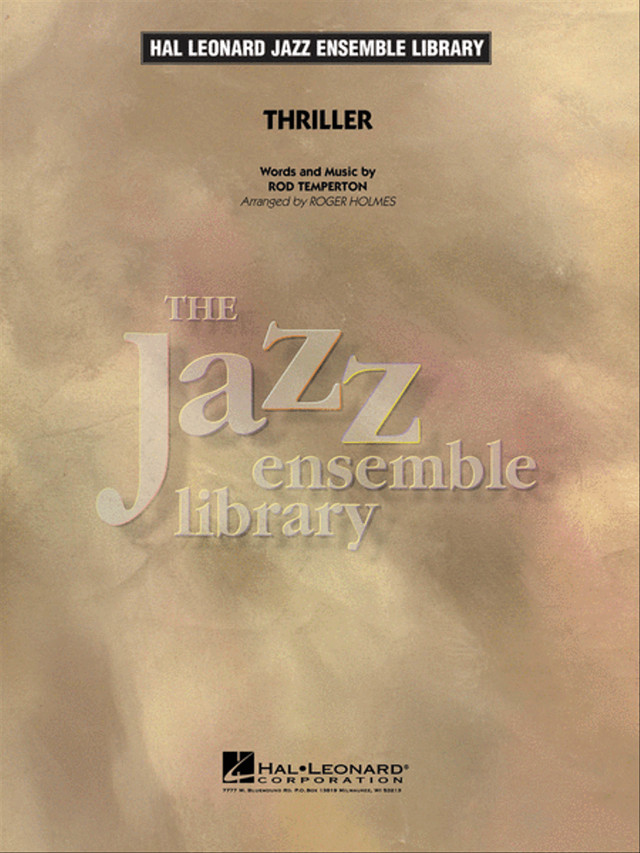 Thriller Jazz Ensemble scores gallery preview page 1