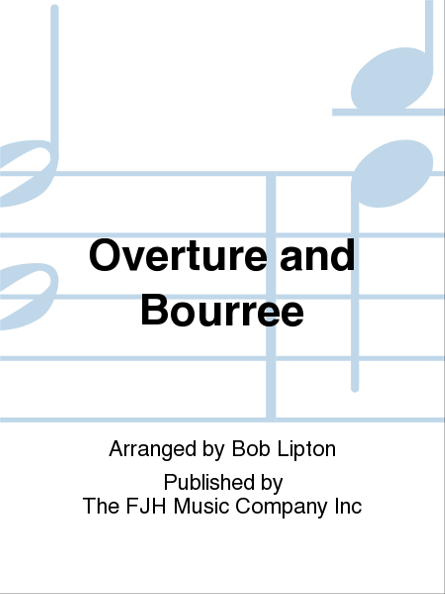 Overture and Bourree String Orchestra scores gallery preview page 1