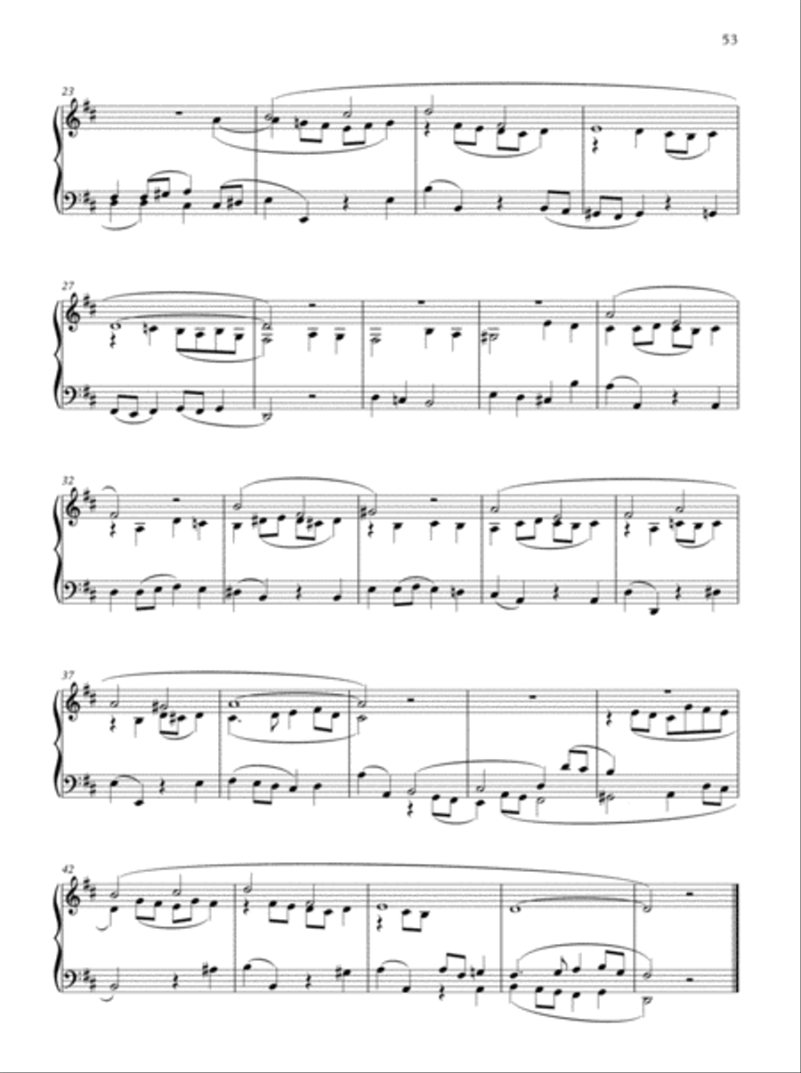 Oxford Book of Lent and Easter Organ Music for Manuals Organ Solo scores gallery preview page 53