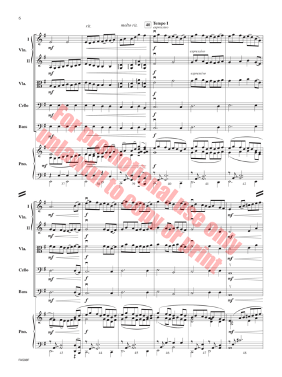 Measured Tones String Orchestra scores gallery preview page 7