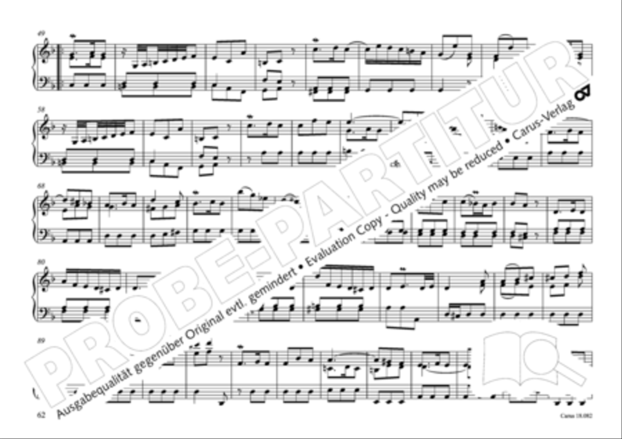 Pastoral music for organ, vol. 2: Germany, Bohemia, Austria, South Tyrol Organ Solo scores gallery preview page 63