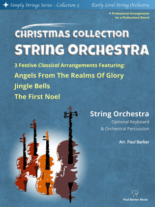 Book cover for Simply Strings Christmas Collection 3 (String Orchestra)