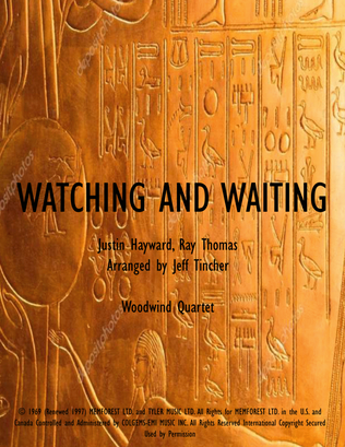 Book cover for Watching And Waiting