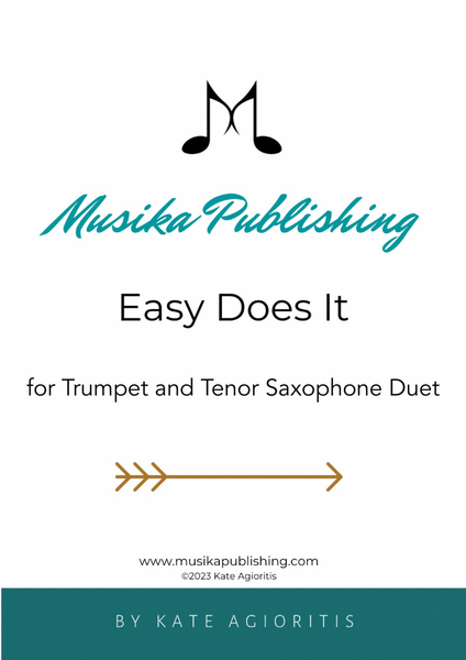 Easy Does It - Jazz Duet for Trumpet and Tenor Saxophone image number null