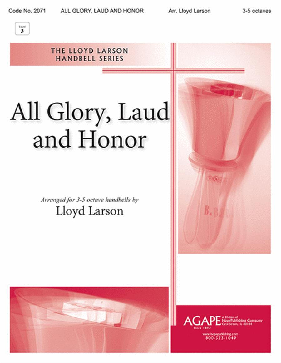 All Glory, Laud and Honor 5-Octaves scores gallery preview page 1