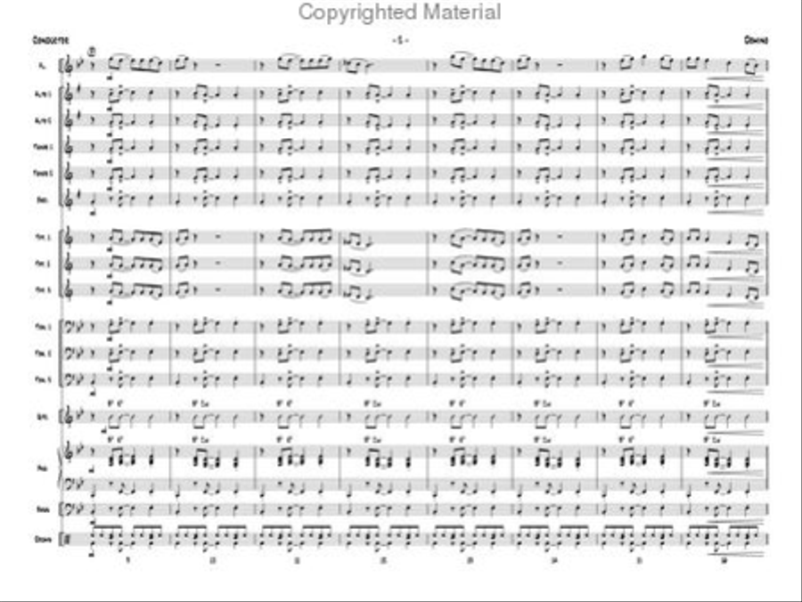 Domino Jazz Ensemble scores gallery preview page 3