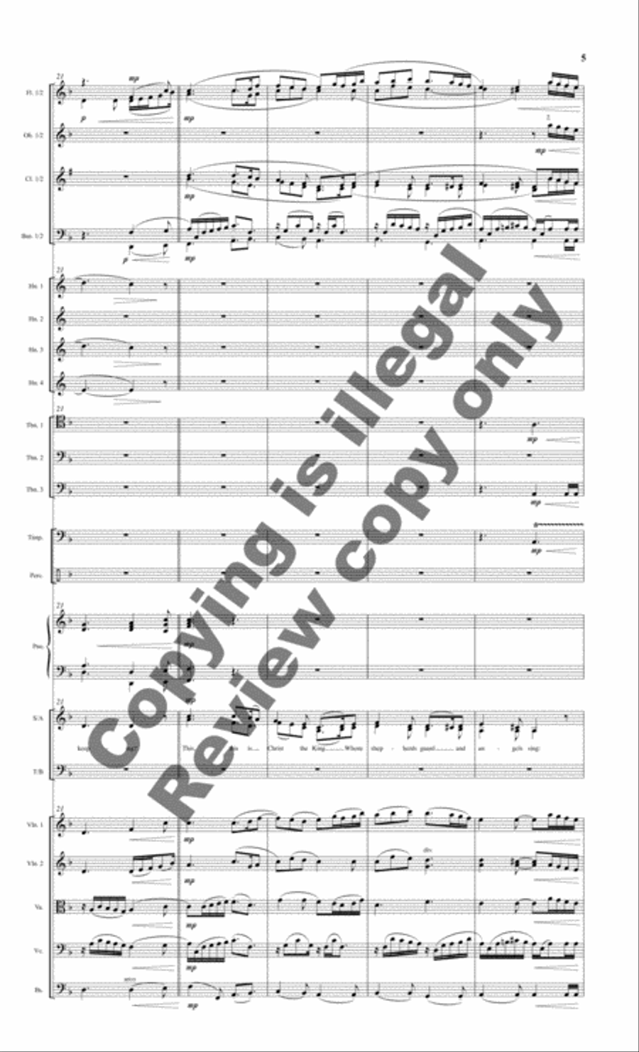 What Child is This? (Full Score) 4-Part scores gallery preview page 12