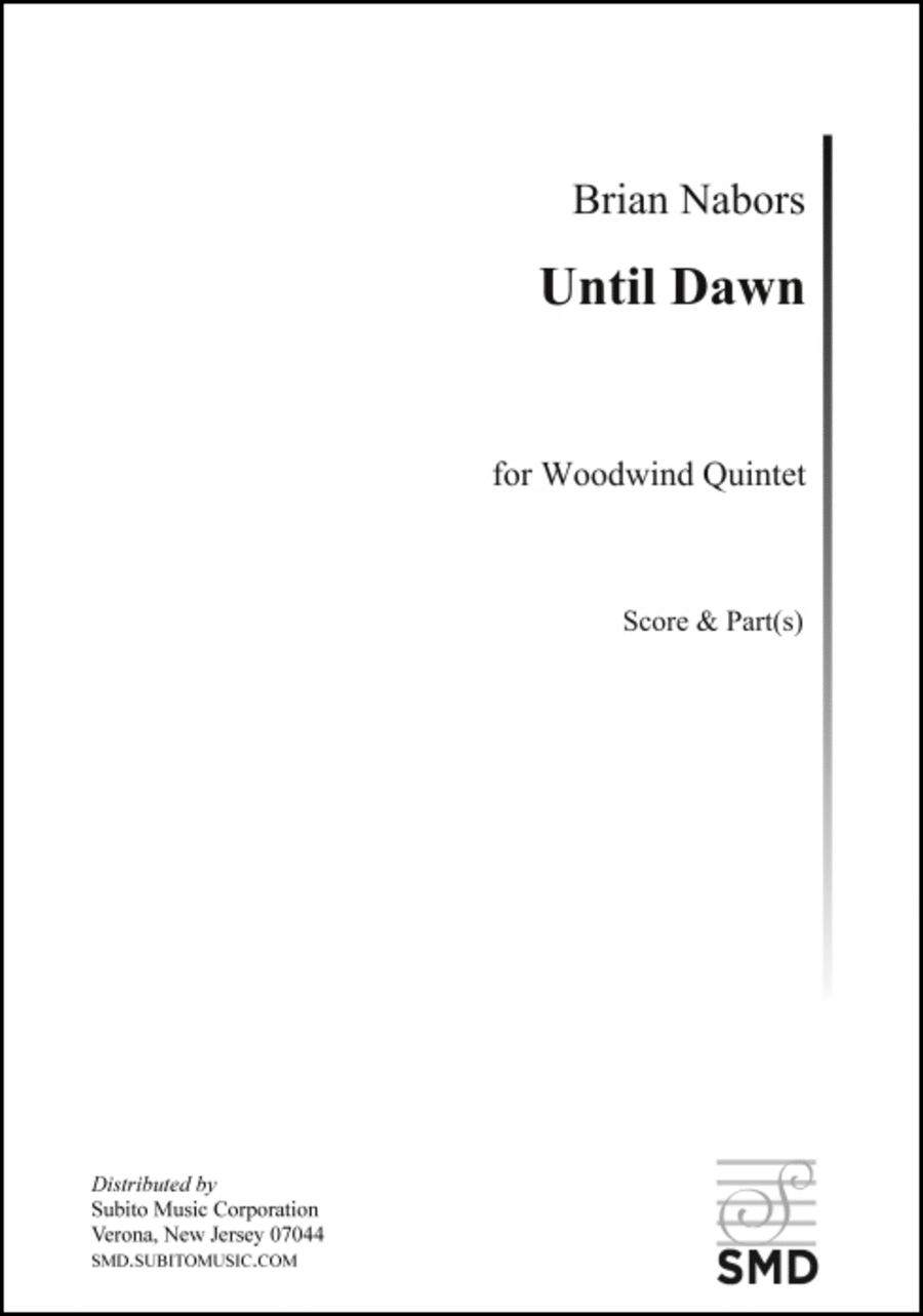 Until Dawn Woodwind Quintet scores gallery preview page 1