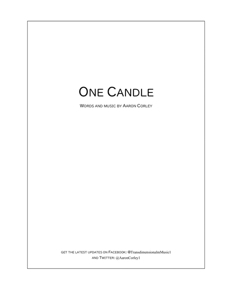 One Candle image number null
