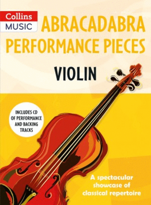 Book cover for Abracadabra Performance Pieces - Violin