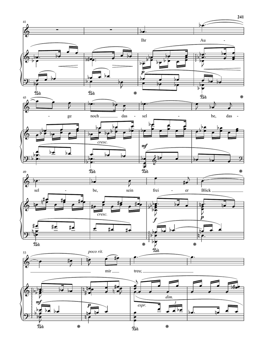Einerlei (High Voice) High Voice scores gallery preview page 3