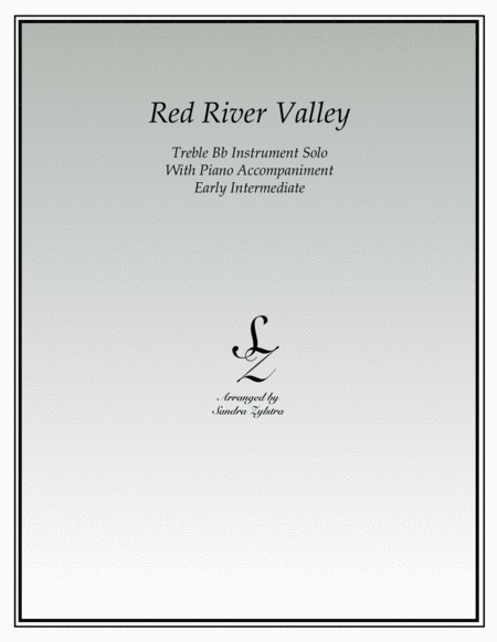 Red River Valley (treble Bb instrument solo) image number null