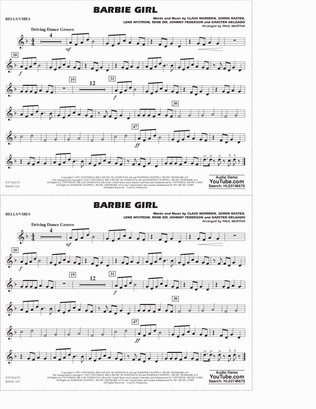 Barbie Girl (arr. Paul Murtha) - Bells/Vibes