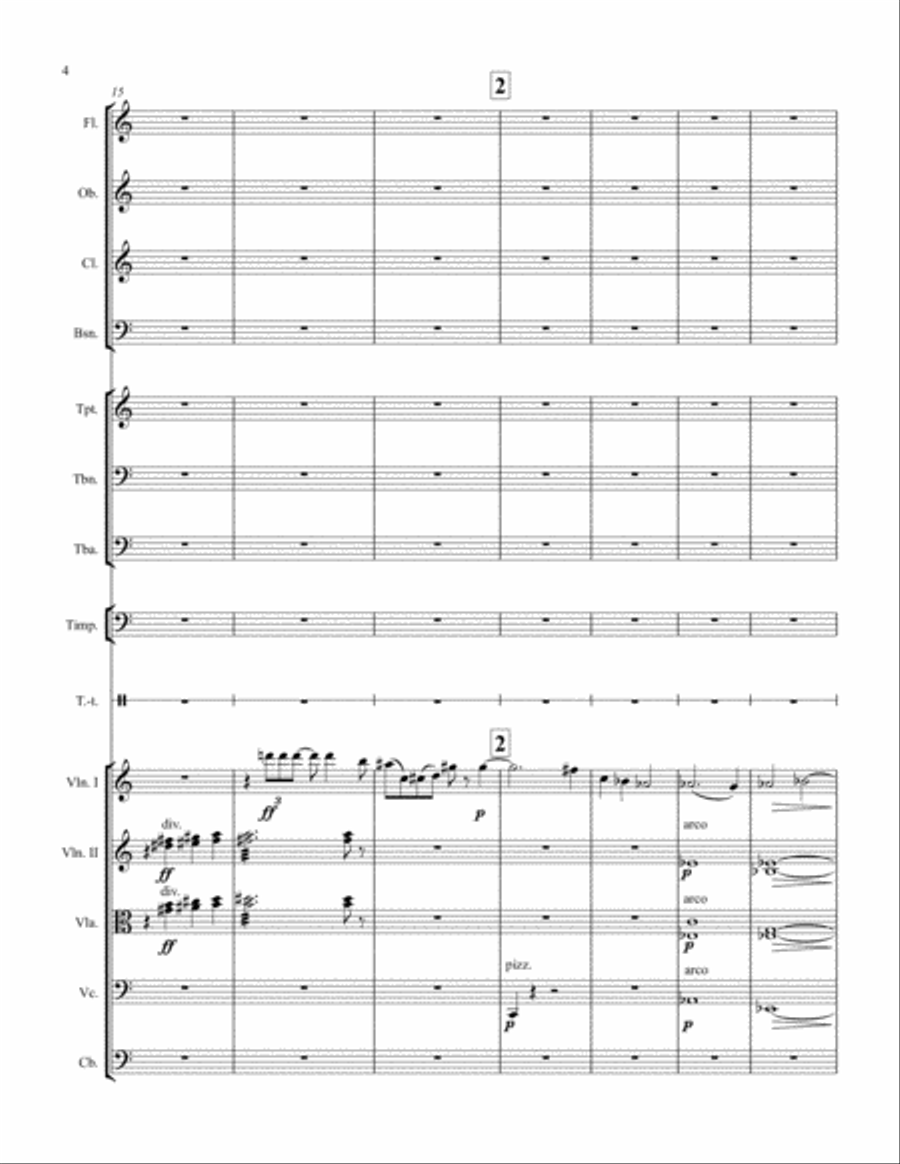 Prelude Service and Burial Large Ensemble scores gallery preview page 4