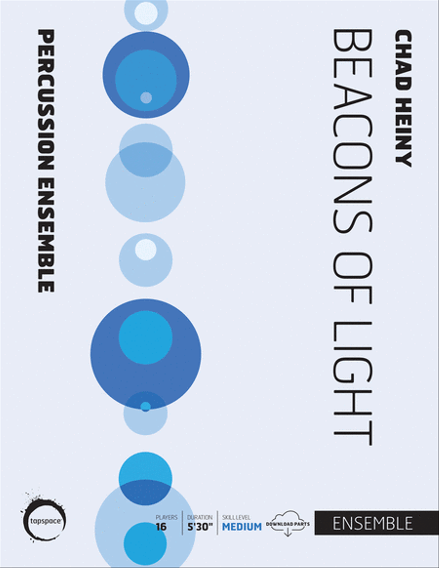 Beacons of Light Percussion Ensemble scores gallery preview page 1
