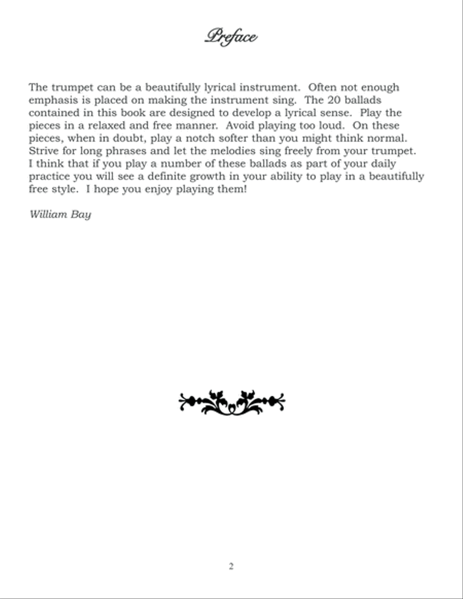 Trumpet Ballads Trumpet Ballads Bugle scores gallery preview page 3