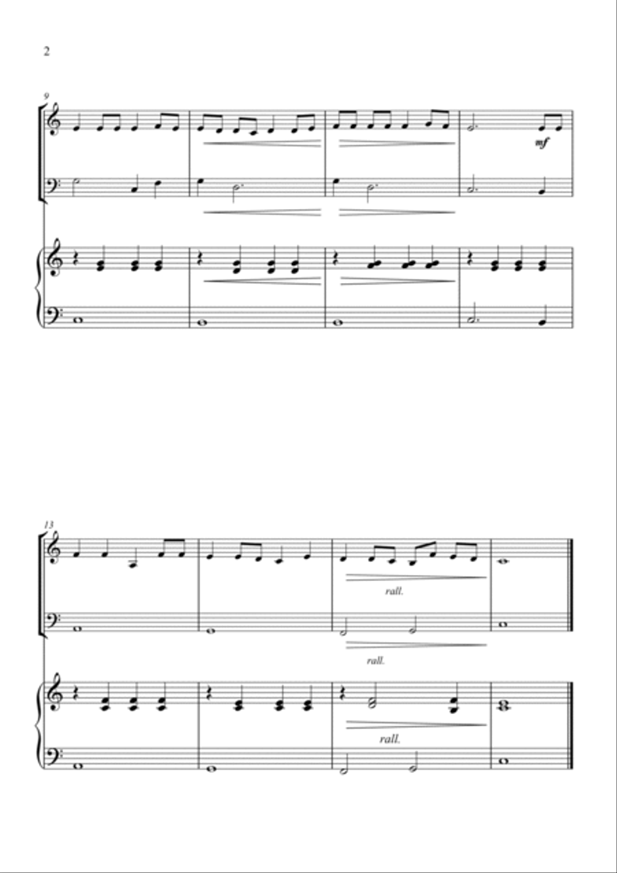 At the Cross At the Cross Piano Trio scores gallery preview page 2