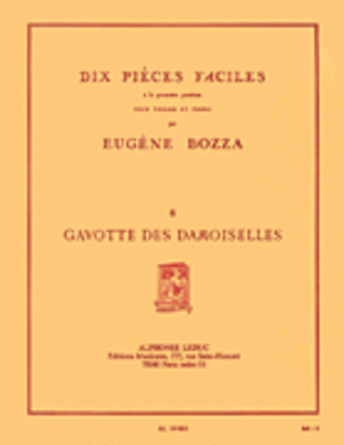 Dix Pieces Faciles No. 6 - Gavotte Des Demoiselles