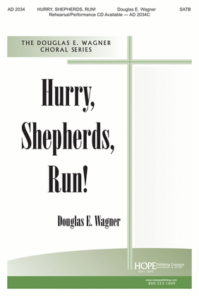 Book cover for Hurry, Shepherds, Run!