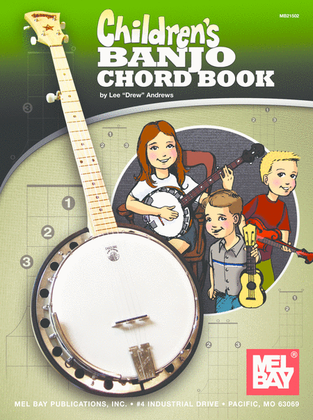 Book cover for Children's Banjo Chord Book
