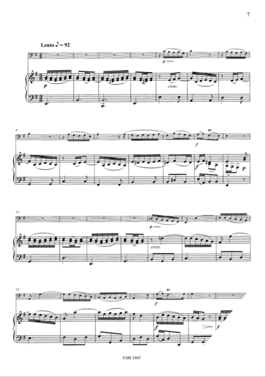 Sonata Trombone scores gallery preview page 5