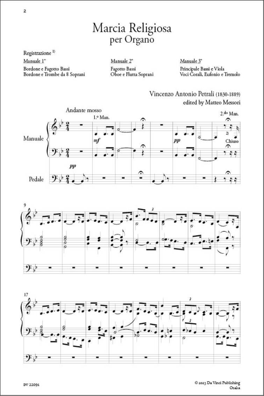 Unpublished Organ Works Vol. 1 Organ scores gallery preview page 2