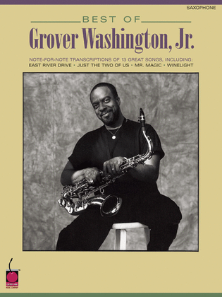 Book cover for Best of Grover Washington, Jr.