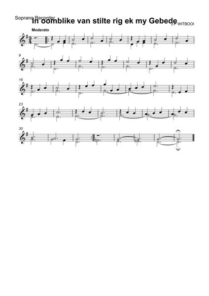 Recorder Quartet Sonata 1 mov III Allegro