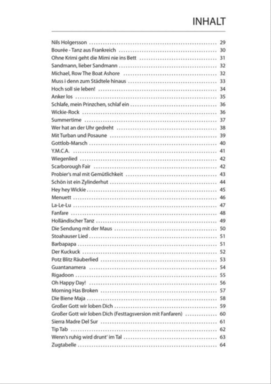 Posaune Fuchs Spielbuch Posaune Fuchs Spielbuch Trombone Solo scores gallery preview page 4