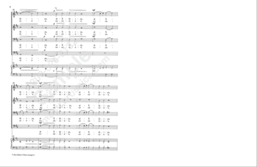 Salvation Is Created TTBB scores gallery preview page 5