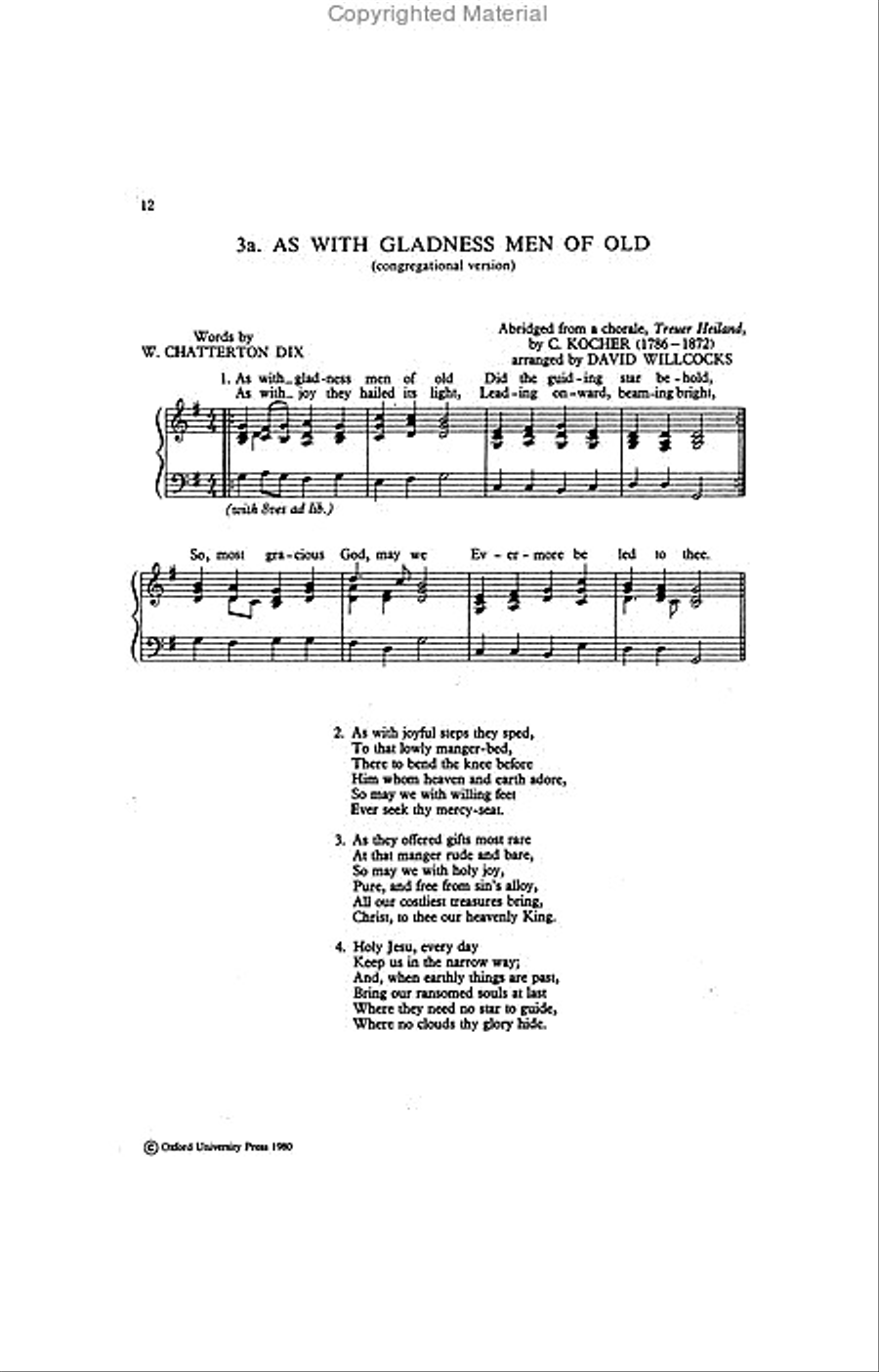 Carols for Choirs 4